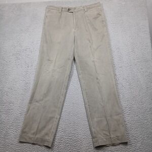 VDC Made in Italy Men's 34 Beige Westernsport Dress Pants 96% Cotton